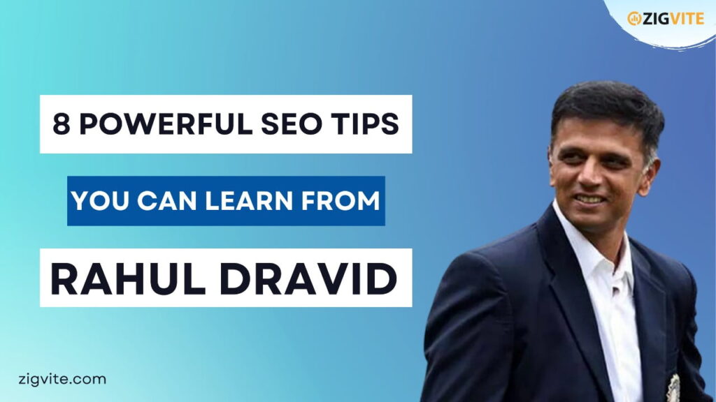 learn SEO from Rahul Dravid